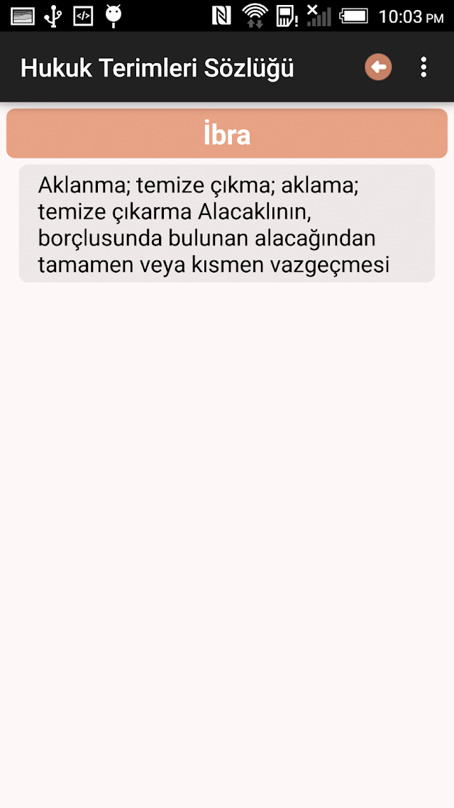 Hukuk Terimleri Sözlüğü Resimleri