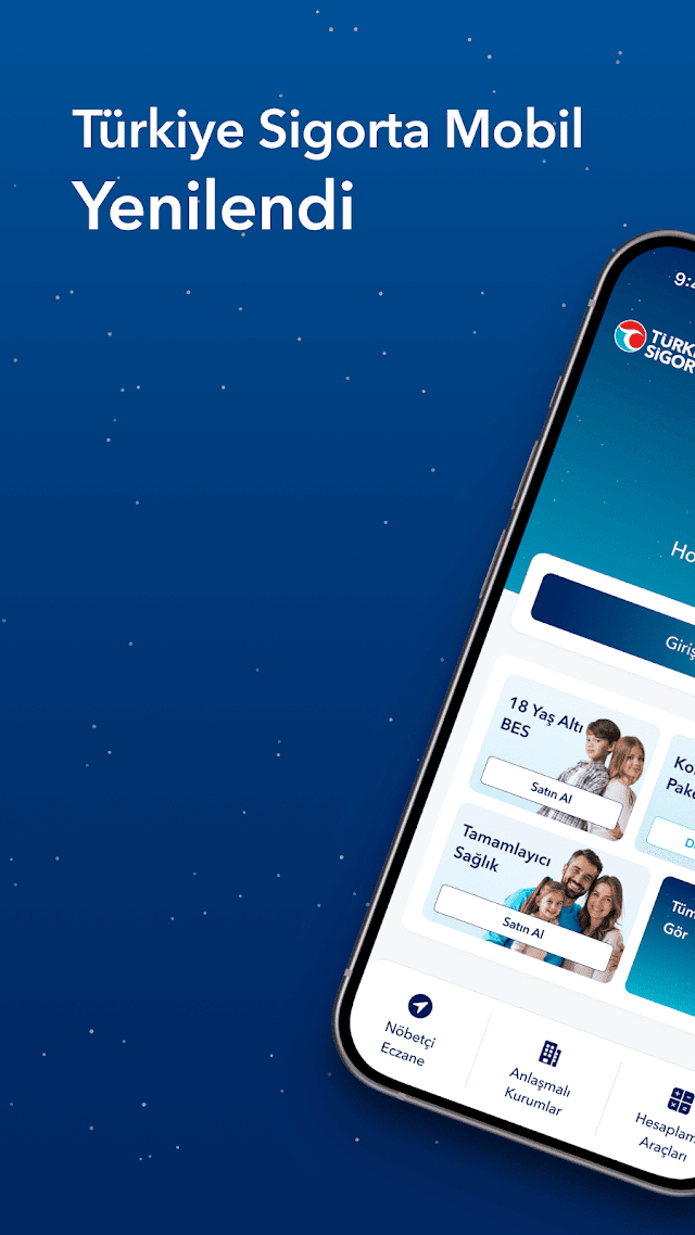 Türkiye Sigorta Mobil Resimleri