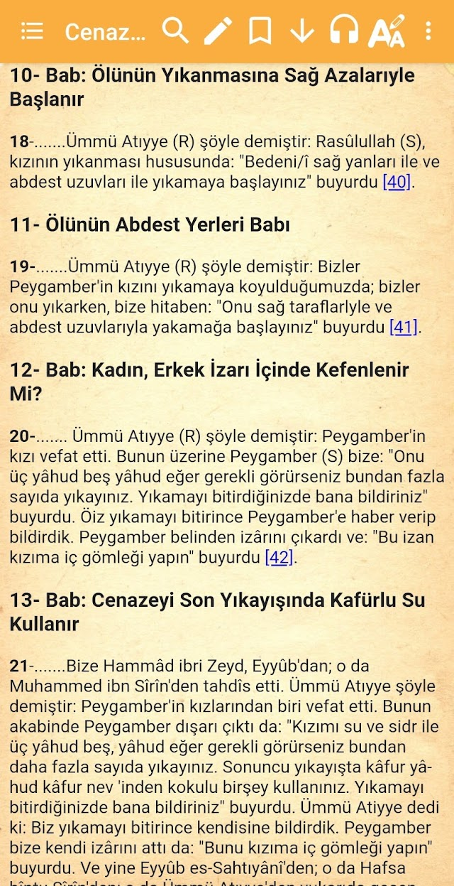 Buhari Türkçe Hadis Kitabı Resimleri