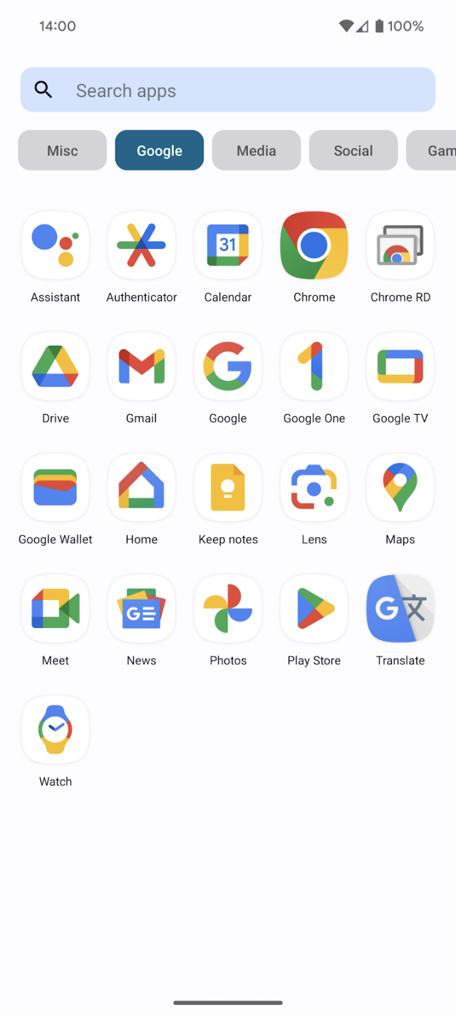 Nova Launcher Prime Resimleri