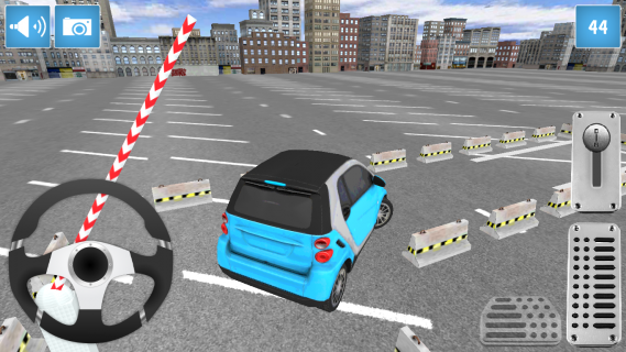 Araba Park Etme 3D Resimleri