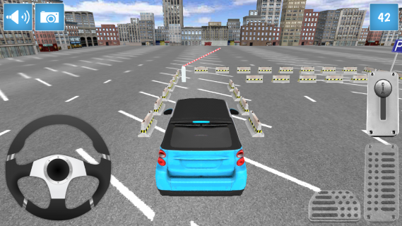 Araba Park Etme 3D Resimleri
