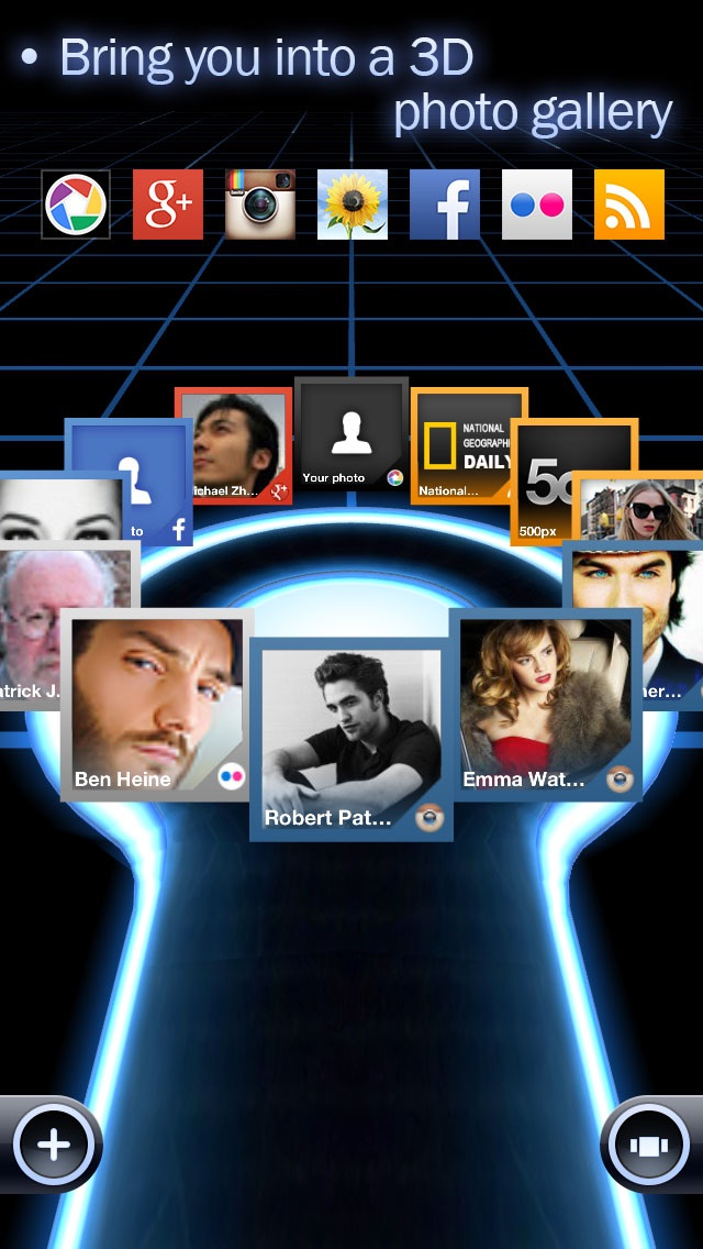 Photo 3D: The All-in-1 album for Facebook, Instagram, Flickr, Picasa and RSS Resimleri