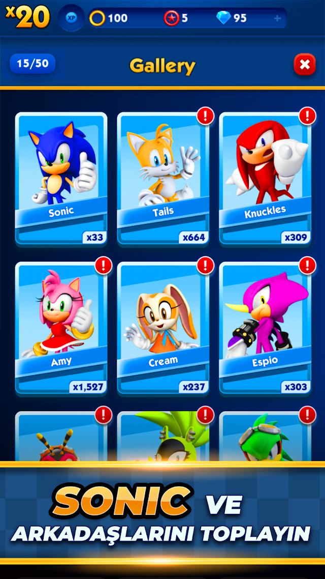 Sonic Dash Run Resimleri