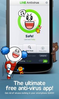 LINE Antivirus Resimleri