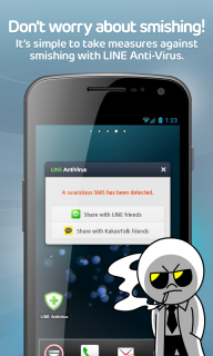 LINE Antivirus Resimleri