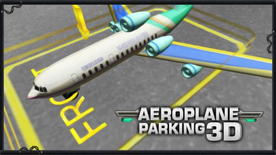Aeroplane Parking 3D Resimleri