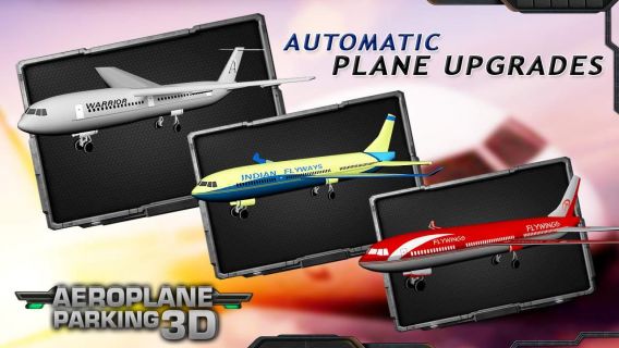 Aeroplane Parking 3D Resimleri