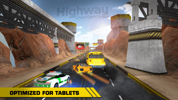 HIGHWAY CHASE DOWN 3D Resimleri