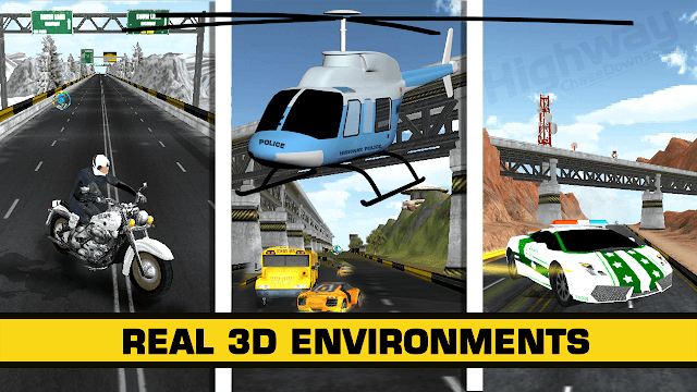 HIGHWAY CHASE DOWN 3D Resimleri