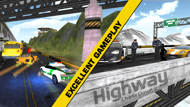HIGHWAY CHASE DOWN 3D Resimleri
