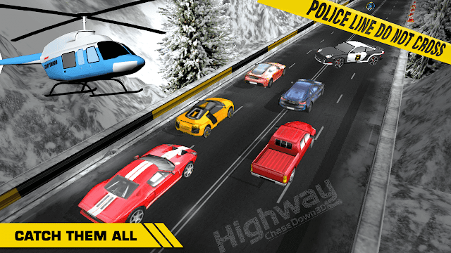 HIGHWAY CHASE DOWN 3D Resimleri