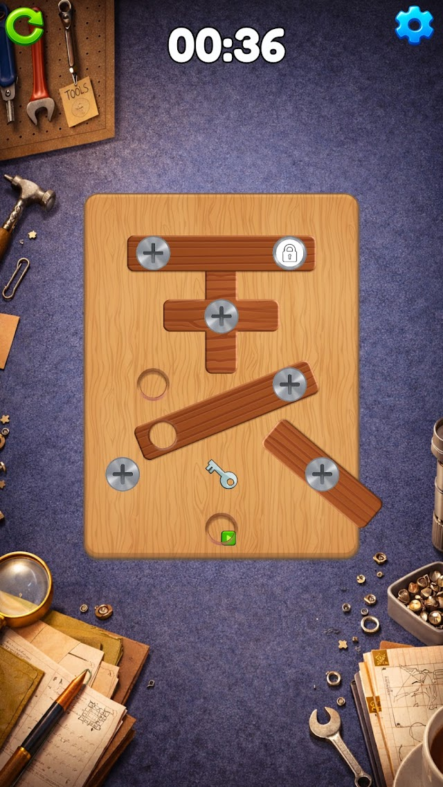 Nut Bolt Puzzle Challenge Resimleri