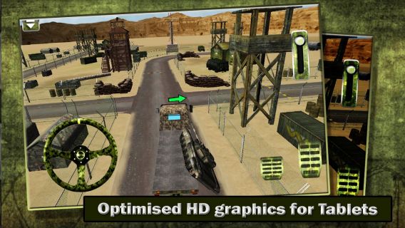 ARMY TRANSPORTER 3D Resimleri