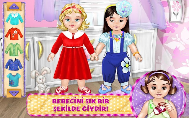 Bebek Bakımı ve Giydirme Oyunu Resimleri