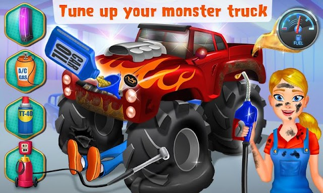 Mechanic Mike - Monster Truck Resimleri