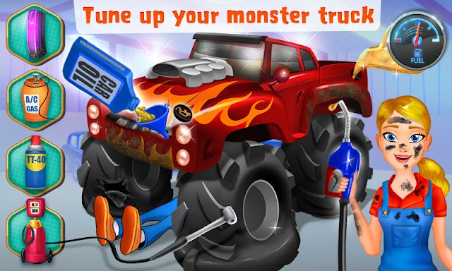 Mechanic Mike - Monster Truck Resimleri