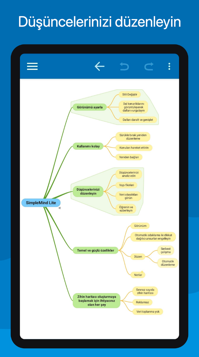 SimpleMind Lite - Mind Mapping Resimleri