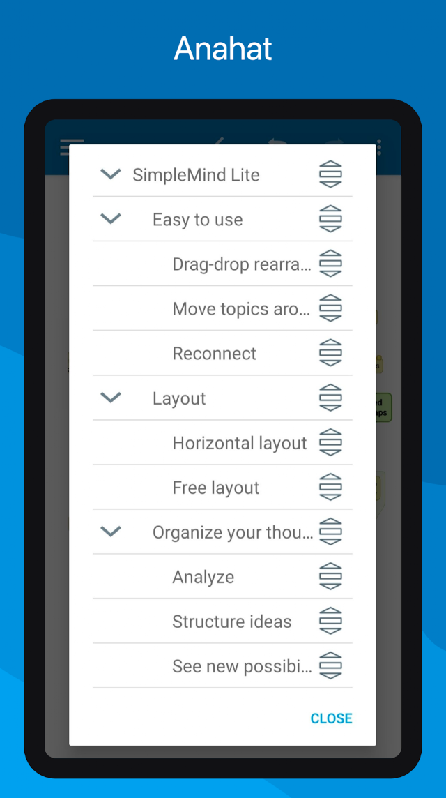 SimpleMind Lite - Mind Mapping Resimleri