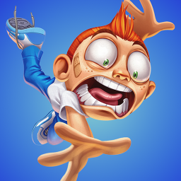Android Super Falling Fred ikonu