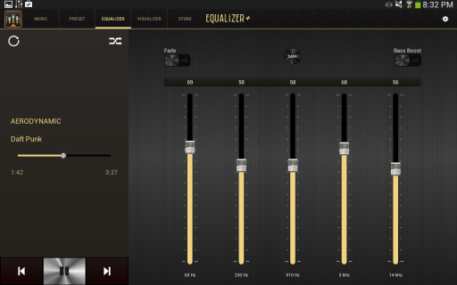 Equalizer + mp3 alar Volume Resimleri