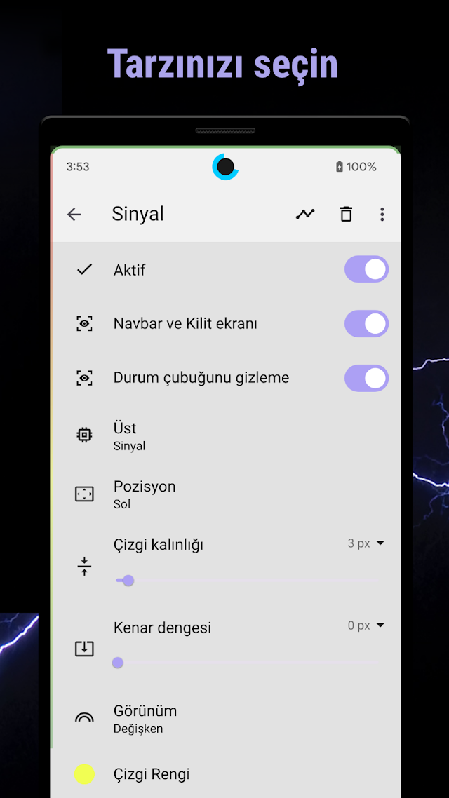 PowerLine: Akıllı göstergeler Resimleri