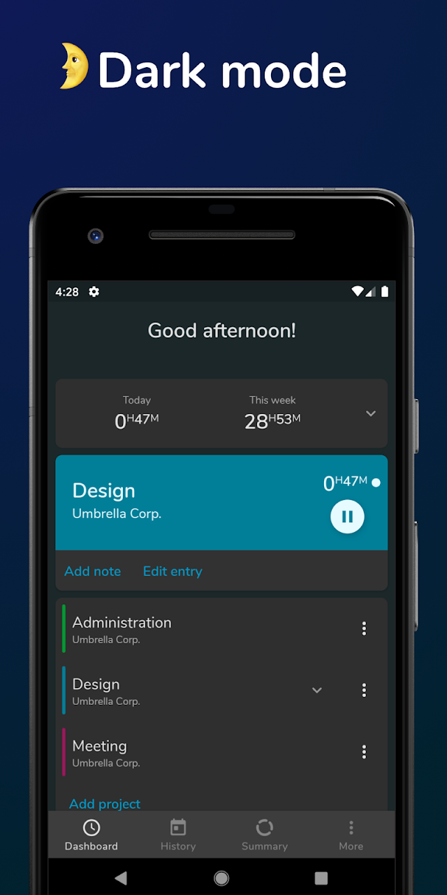 Jiffy - Time tracker Resimleri