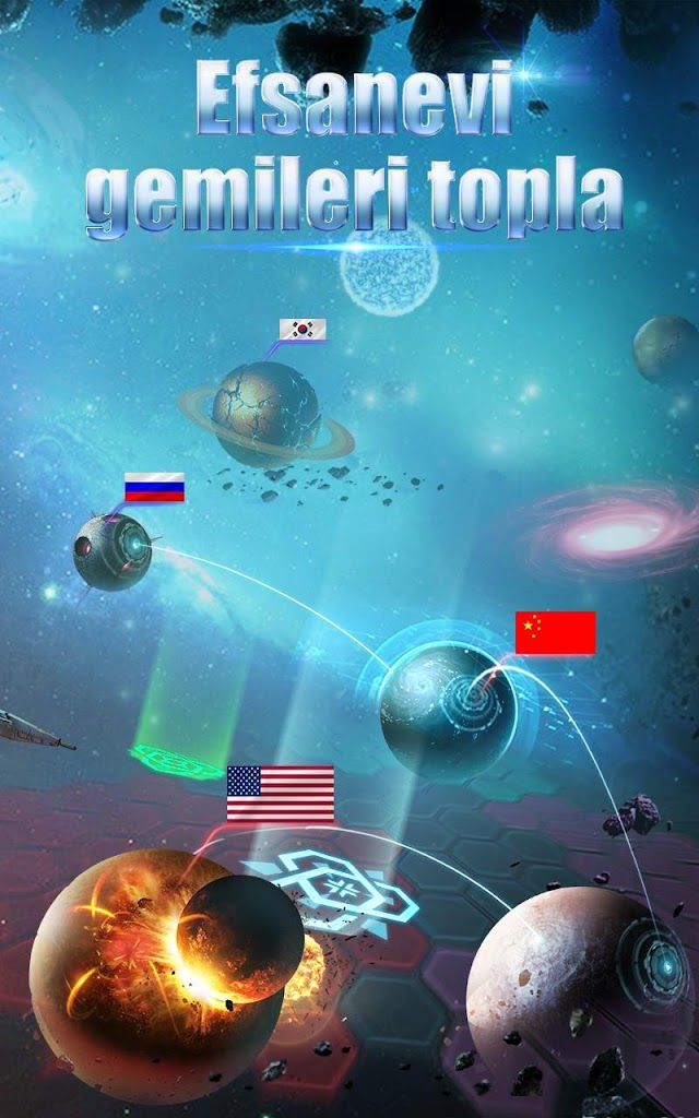 Galaxy Legend - Cosmic Sci-Fi Resimleri