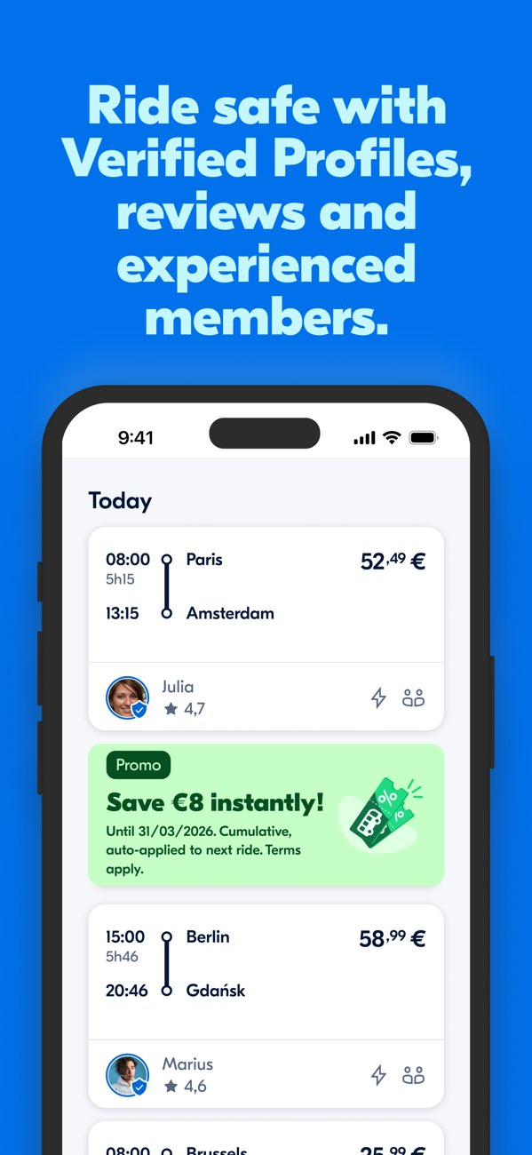 BlaBlaCar: Yolculuk Paylaşımı Resimleri