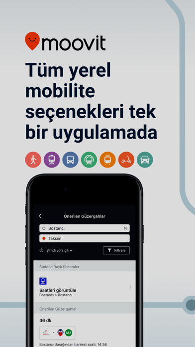Moovit: Toplu Taşıma Resimleri