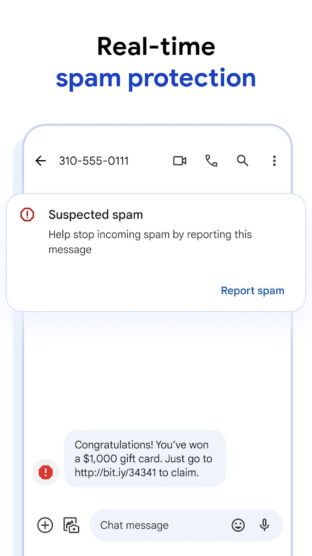 Google SMS Uygulaması Resimleri