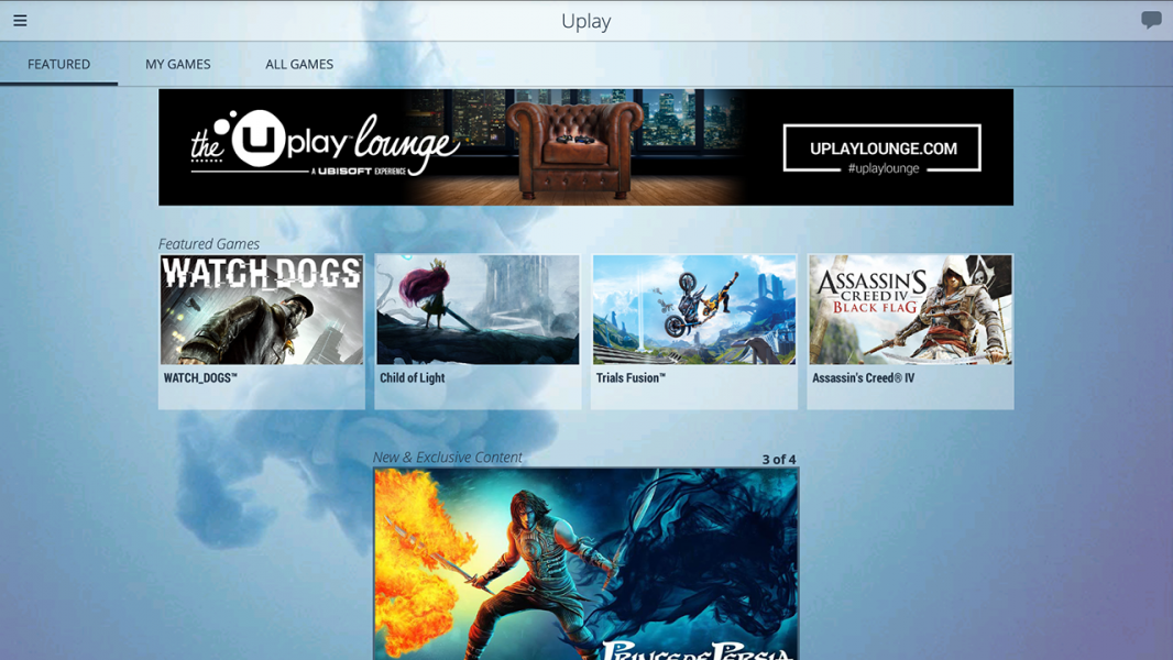 All gaming com. Юплей. Uplay Интерфейс. Uplay Launcher. Игровой лаунчер юбисофт.