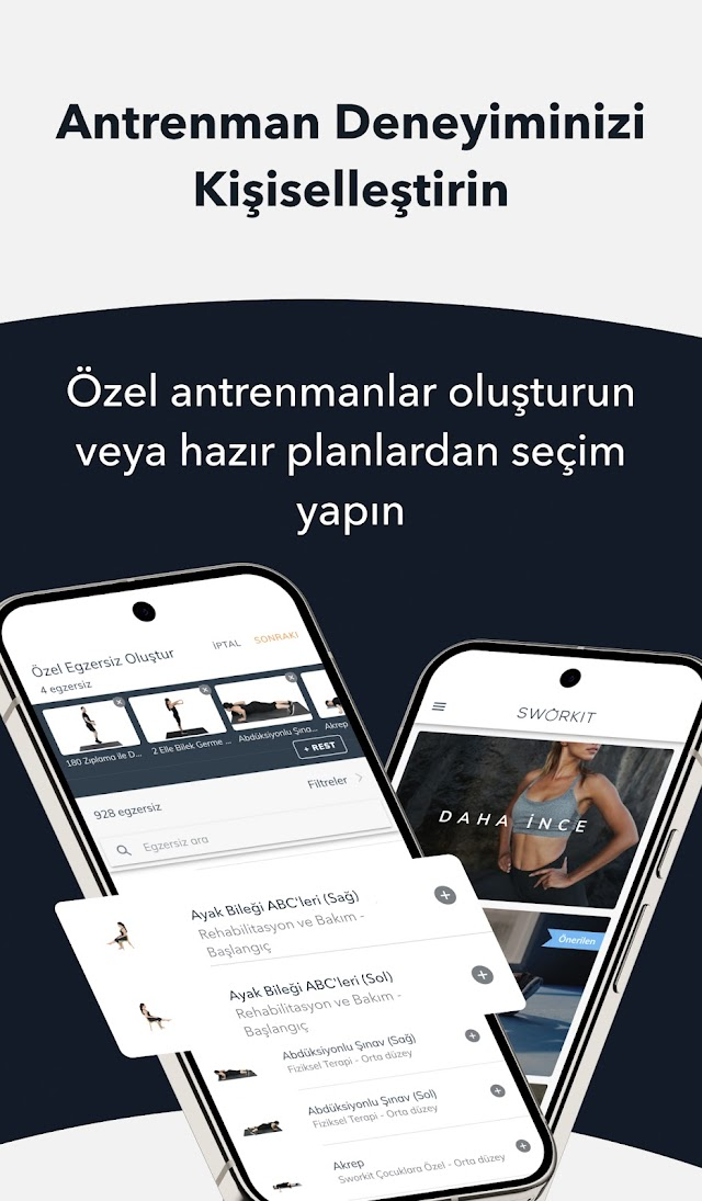 Sworkit: Evde Fitness Resimleri