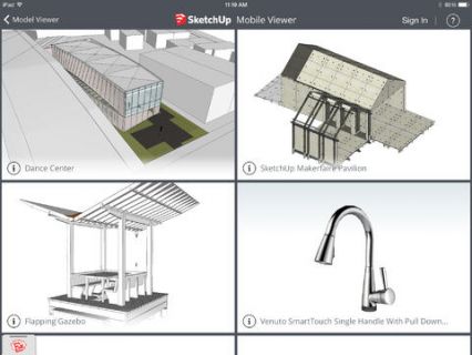 SketchUp Mobile Viewer Resimleri