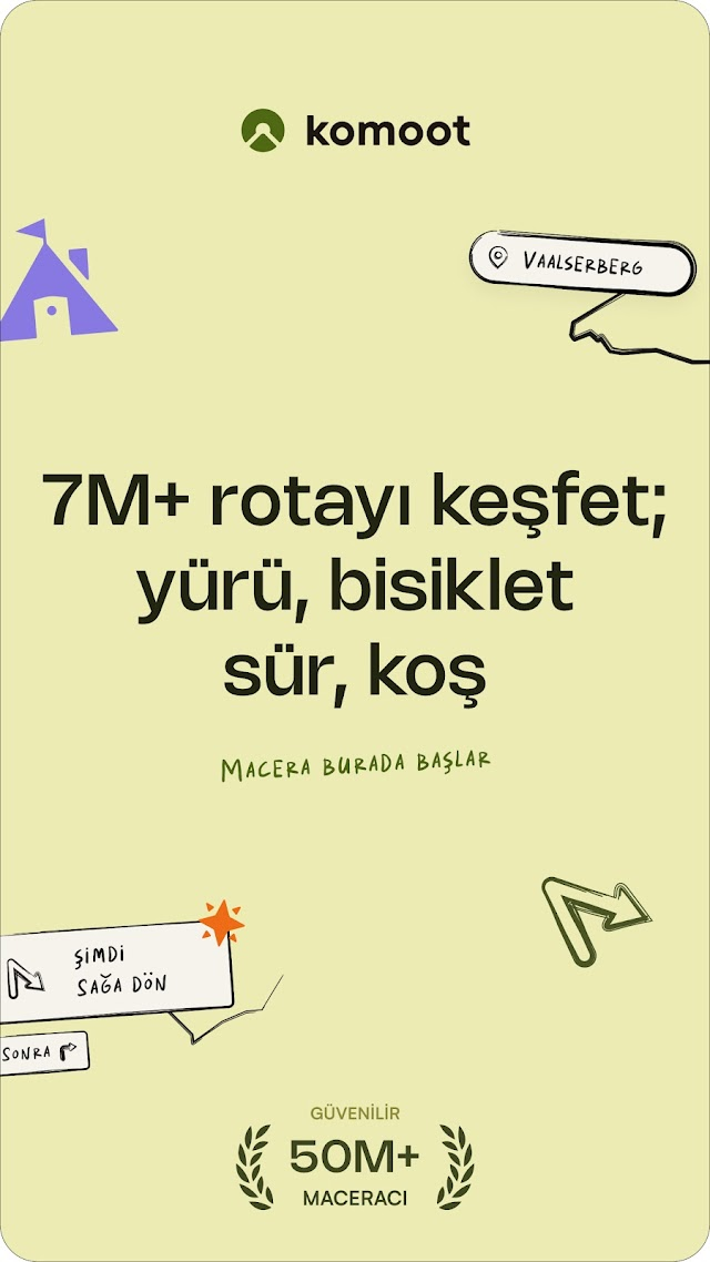 komoot: yürüyüş, koşu Resimleri