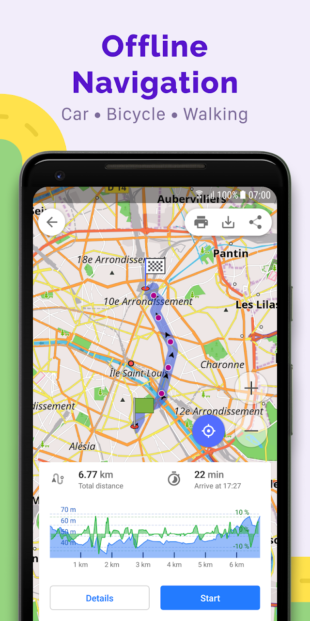 OsmAnd—Harita & GPS Çevrimdışı Resimleri