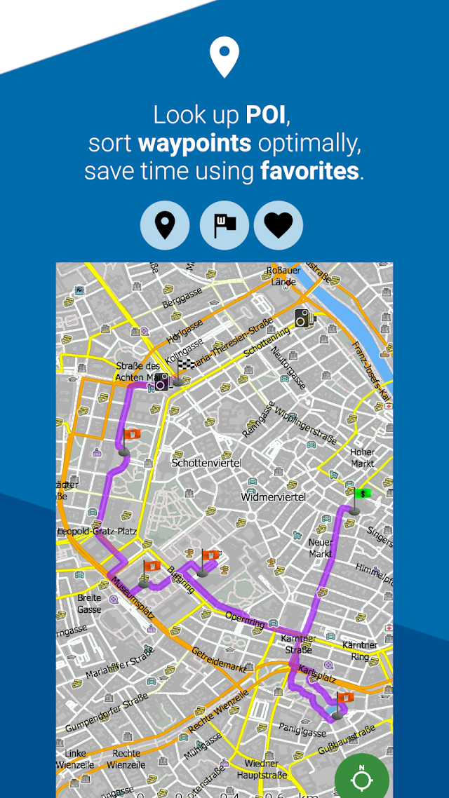 MapFactor Navigator Resimleri