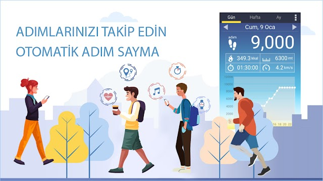 Adım Sayar - Pedometre Resimleri