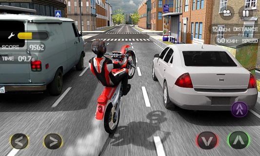 Race the Traffic Moto Resimleri