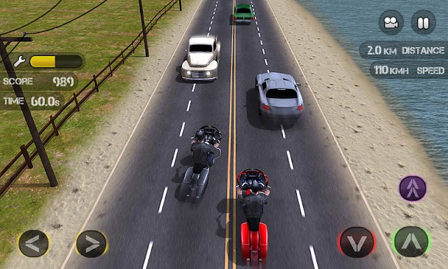 Race the Traffic Moto Resimleri