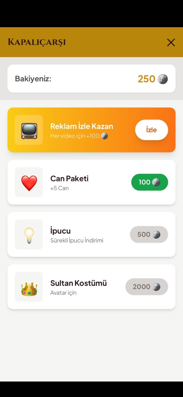 Osmanlı Eğitici Tarih Oyunu Resimleri