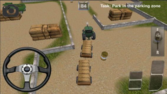 Traktör Sürme Oyunu 3D Resimleri