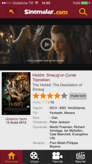 Sinemalar.com - Sinema Vizyon Film Fragman Uygulamas Resimleri
