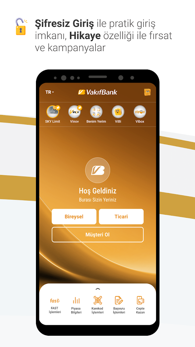 VakıfBank Mobil Bankacılık Resimleri