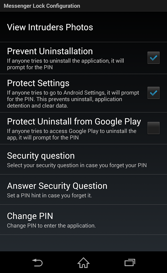 Messenger and Chat Lock Resimleri