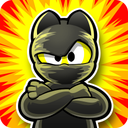 Android Ninja Hero Cats ikonu