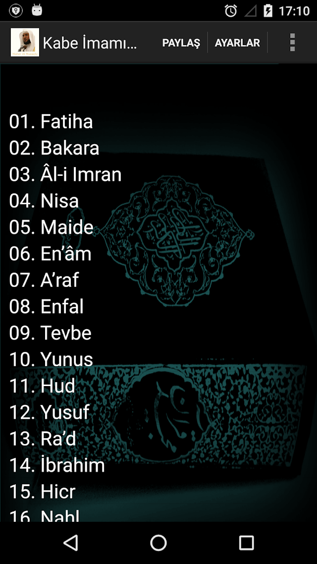 Kabe İmamı Mahir Hoca Resimleri