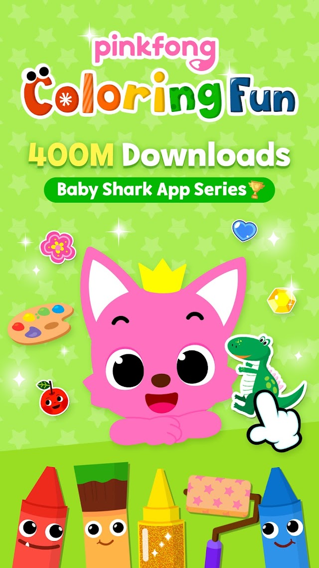 Pinkfong Coloring Fun Resimleri