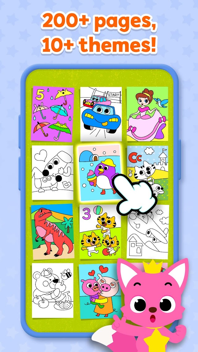 Pinkfong Coloring Fun Resimleri