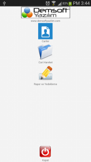 Demsoft Cari Takip Programi Resimleri